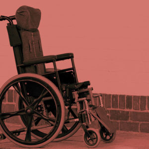Hospital Wheelchair for Injured Pedestrians in Wisconsin - Domnitz & Domnitz